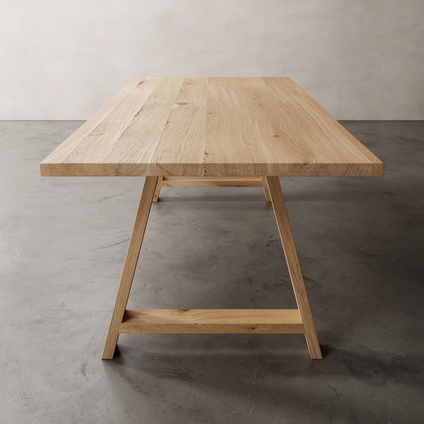 Eikenhouten Tafel -  Classic Line - A Poot - Blank